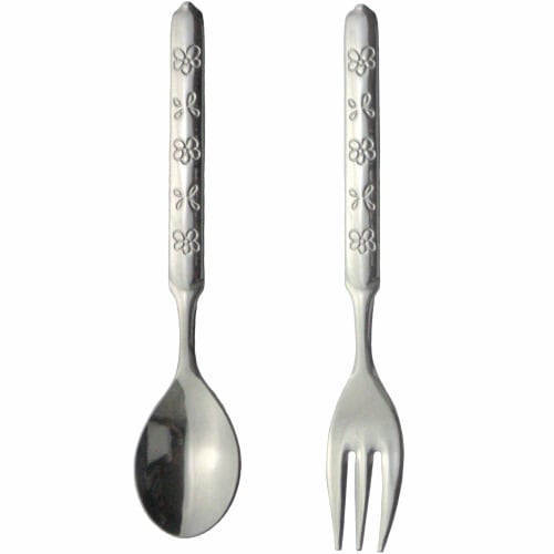 Nagao Herb Coffee Spoon and Fork, Set of 2, Made in Japan