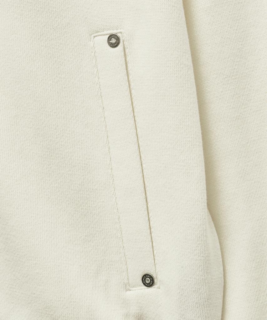 Satur Lawton All Day Track Zip-Up Jacket White