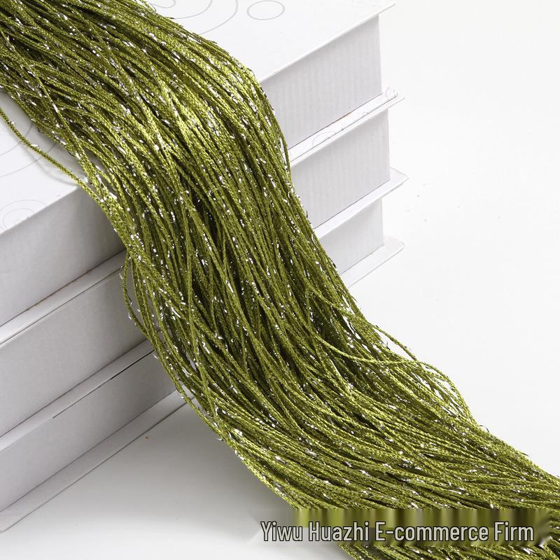 3m Wide Encrypted Silver Wire String Curtain with Tassel - Wedding Decoration & Ceiling Ring