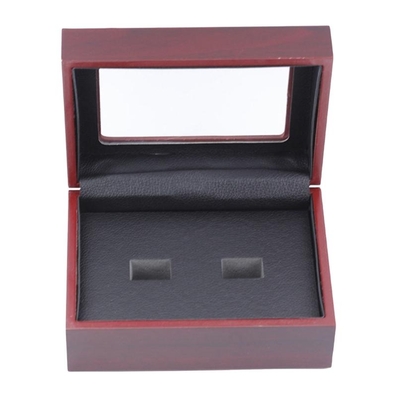 Cutie de expunere inel de campionat din lemn pentru inele sportive multiple, cutie de prezentare bijuterii, organizator depozitare memorabilii