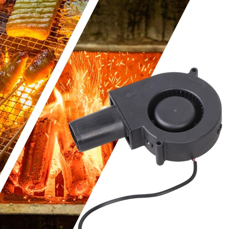 Variable Speed Brushless Air Blower With Double Ball Bearing For Efficient Fire Starting In Fireplaces And BBQs