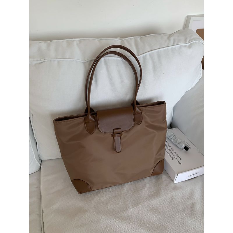 

Bag Female Work Clothing Student Nylon Cloth Easiest for Match Shoulder Bag Dark brown