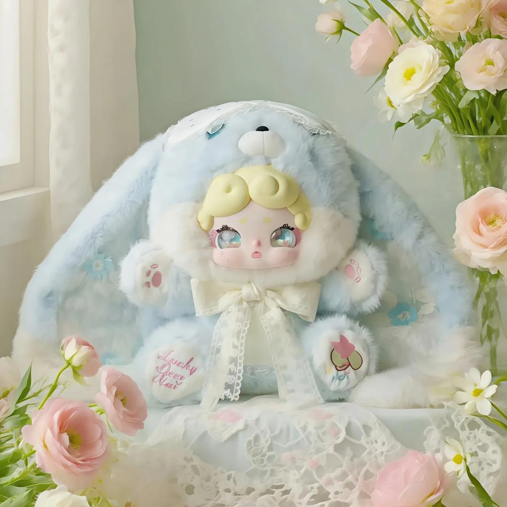 In Stock Lucky Deer Nai Sweet Tea Bunny 600% Big Doll Blind Box Quicksand Eyeball Detail Embroider The Best Gift