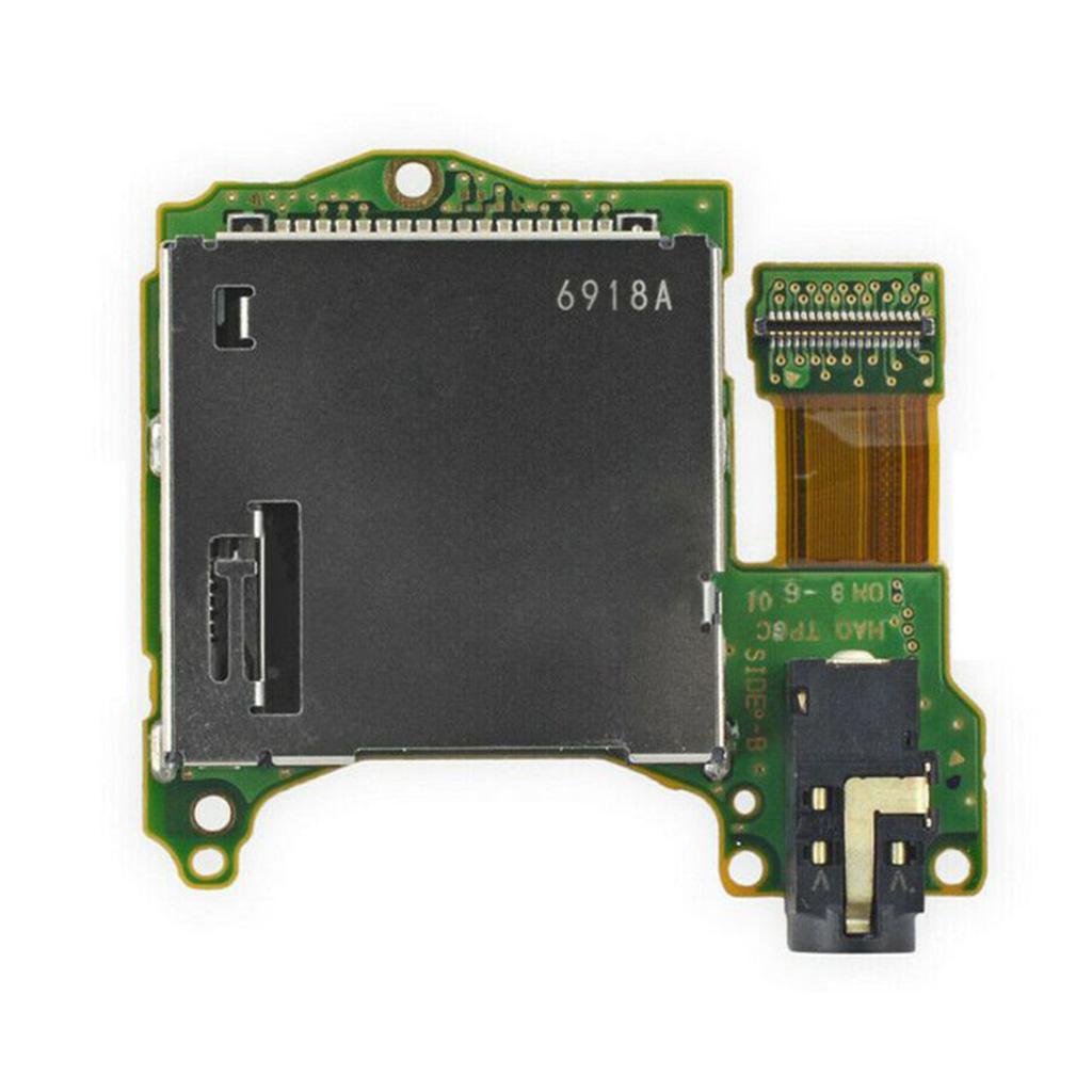 Game Cartridge Card Slot Board Headphone Jack Port Socket Game Card Slot For Switch Repair Parts Accessories