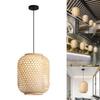 Elegant Bamboo Pendant Light Fixture for Home Decor