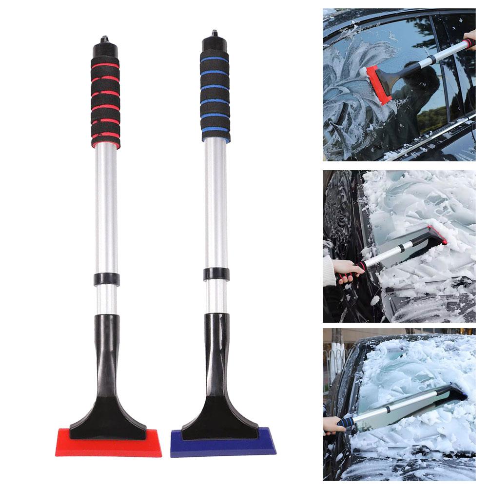 Car Snow Shovel Extendable Ice Scraper Snow Brush Detachable Tool Windshield Auto Remove Winter Snow Cleaner Accessories Br G3S7