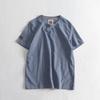 Export Short Sleeve Label Cutting Original Order Men's 100% Cotton T-shirt