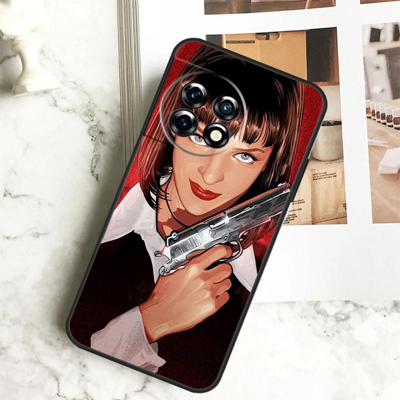 Mia Pulp Fiction Case For OnePlus 12 12R 11 9 10 Pro 10R 9R 8T 10T Nord CE 2 3 Lite 2T CE4 N10 N20 N30 Cover