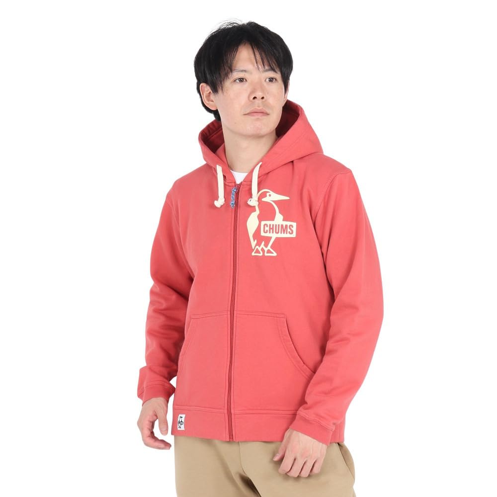 

Толстовка с капюшоном Booby Logo Zip Parka Rose [Chums] Мужская