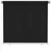 vidaXL Outdoor Roller Blind 165 (B.) X 140 (H) Cm Black