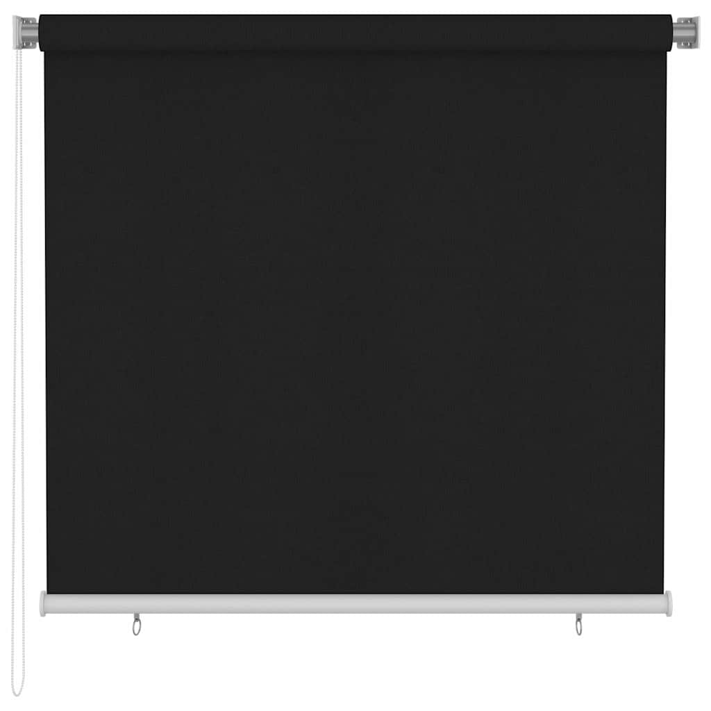 vidaXL Outdoor Roller Blind 165 (B.) X 140 (H) Cm Black