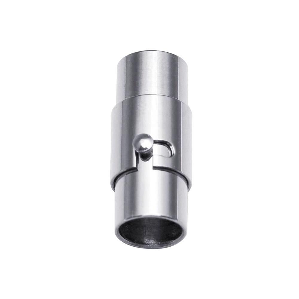 

2-10mm Strong Stainless Steel Magnetic Clasps Jewelry Clasps For Leather Cord Bracelet Connectors End Clasp For Jewelry Making inner dia 3mm