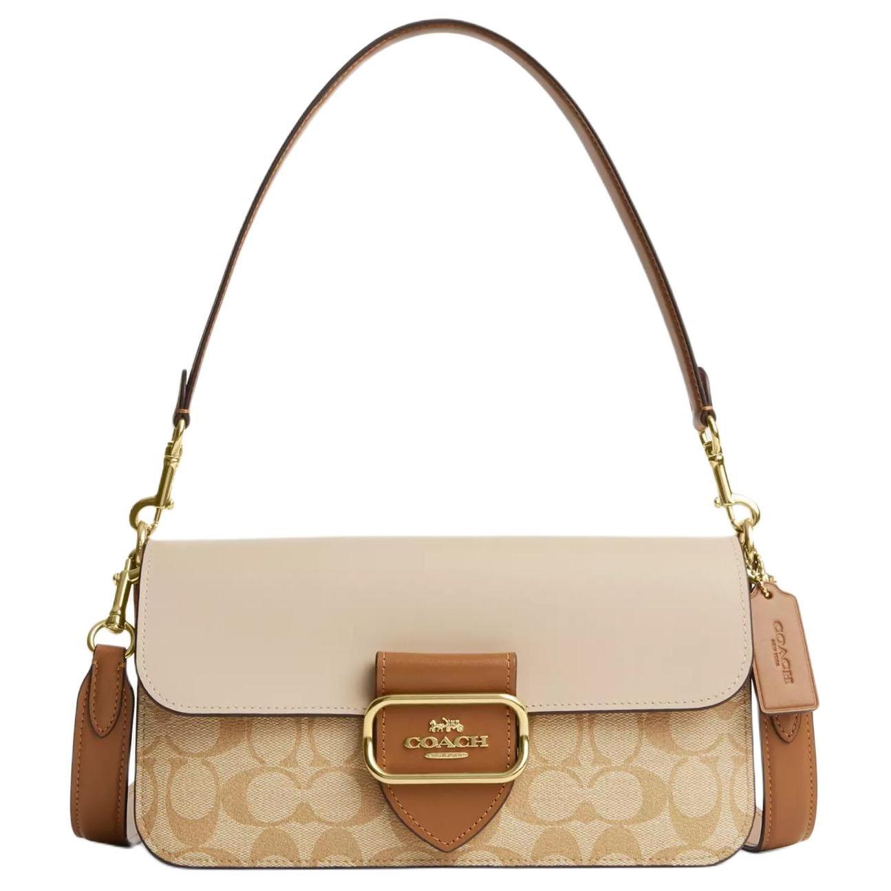 COACH Morgan Coated Canvas With Calfskin