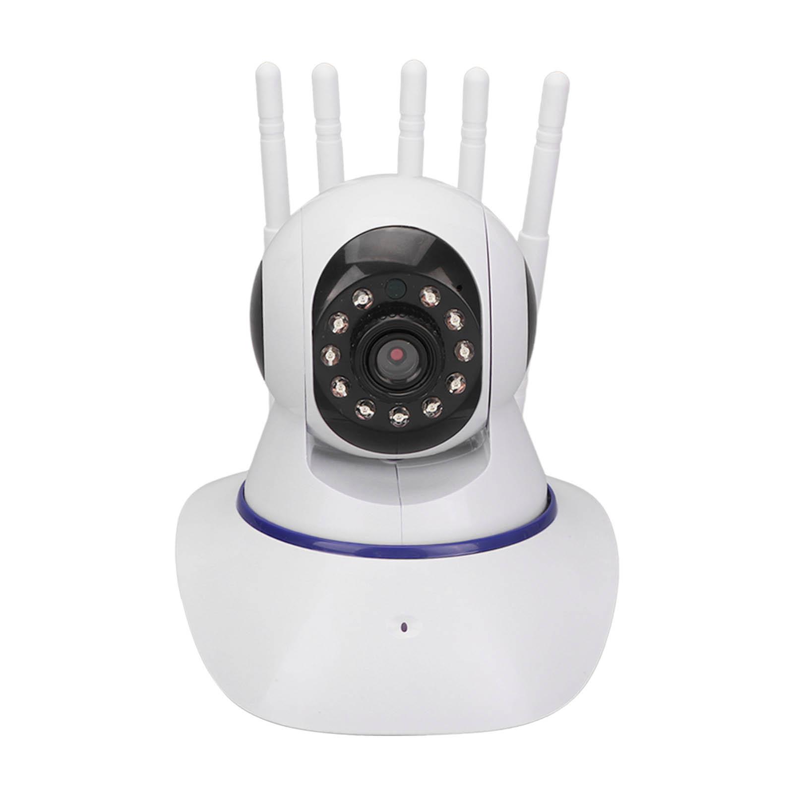 

Камера безпеки для дому 1080P HD WiFi Нічне бачення Двосторонній зв язок Виявлення руху Камера безпеки US Plug