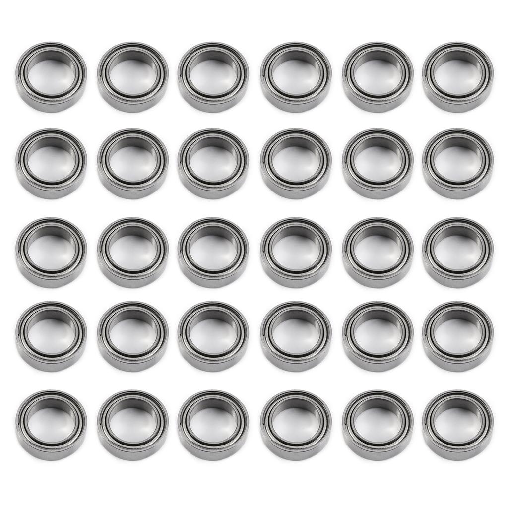 30 Pcs Thin Wall Bearing 6700ZZ 10x15x4mm Low Noise Double Shielded Small Bearings