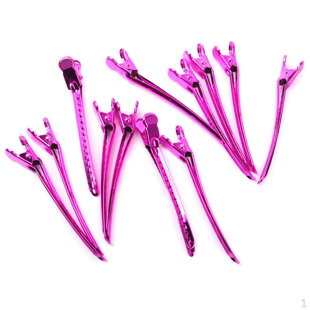 

1 Barber Cut Hair Clips Salon Styling Grip Random Color