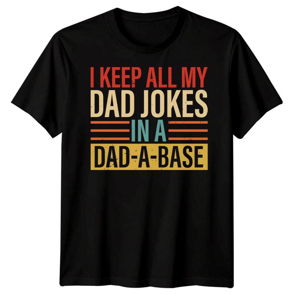Heren I Keep All My Dad Jokes Grappig Vaderdag T-shirt Tee Beste Papa Ooit 2#FD