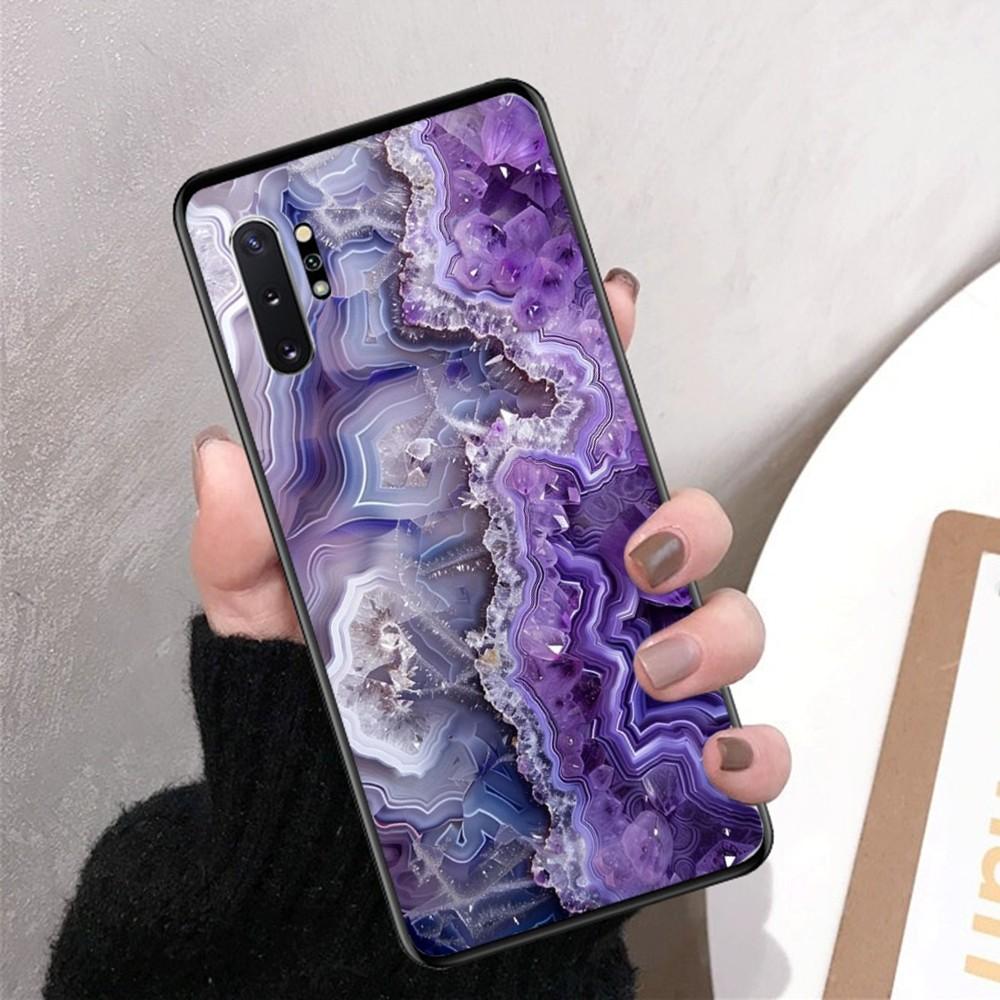 Marble Agate Pattern Phone Case For Samsung Note 8 9 10 20 Pro Plus Lite M 10 11 20 30 21 31 51 A 21 22 42 02 03