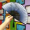 Folding Japanese for Festivals and Fireworks Japanese Beautiful Bamboo [DERAYEE] Fan, Bamboo, Style, Summer, Stylish, Handheld, Displays, Accessory,