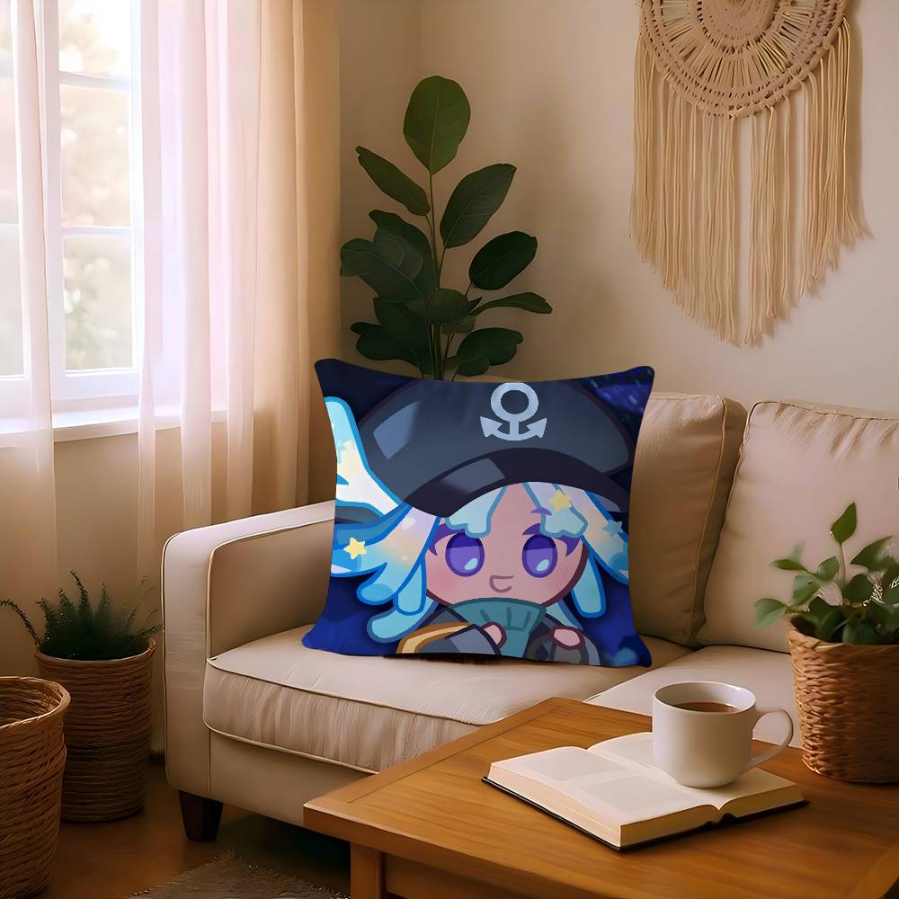 Game C-Cookie R-Run Pillow Cushion Cover Pillowcase Living Room Sofa Home Decor Customized