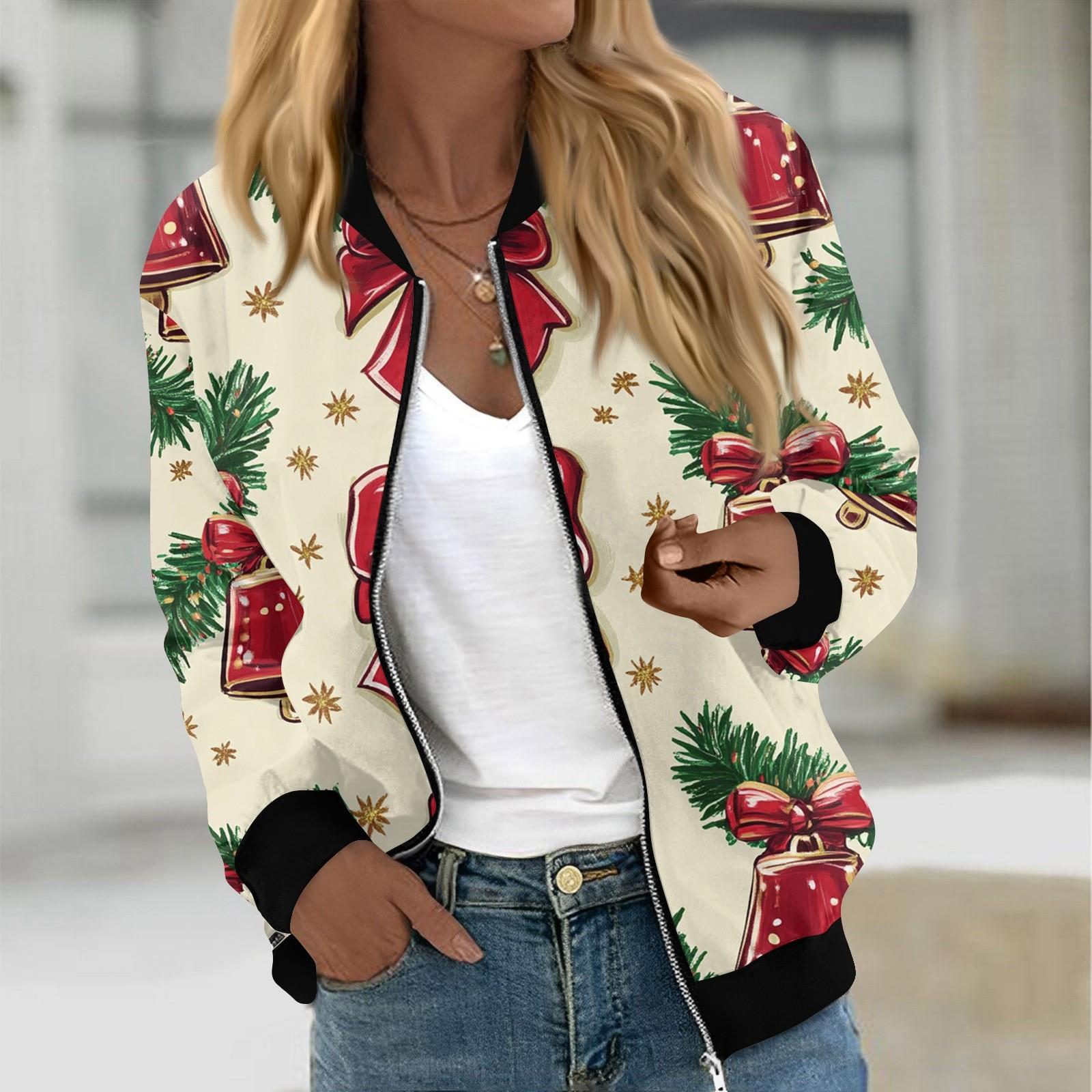 

Куртки женские с длинным рукавом, легкие, на молнии, с принтом, верхняя одежда, повседневные, стеганые куртки с карманами L хаки