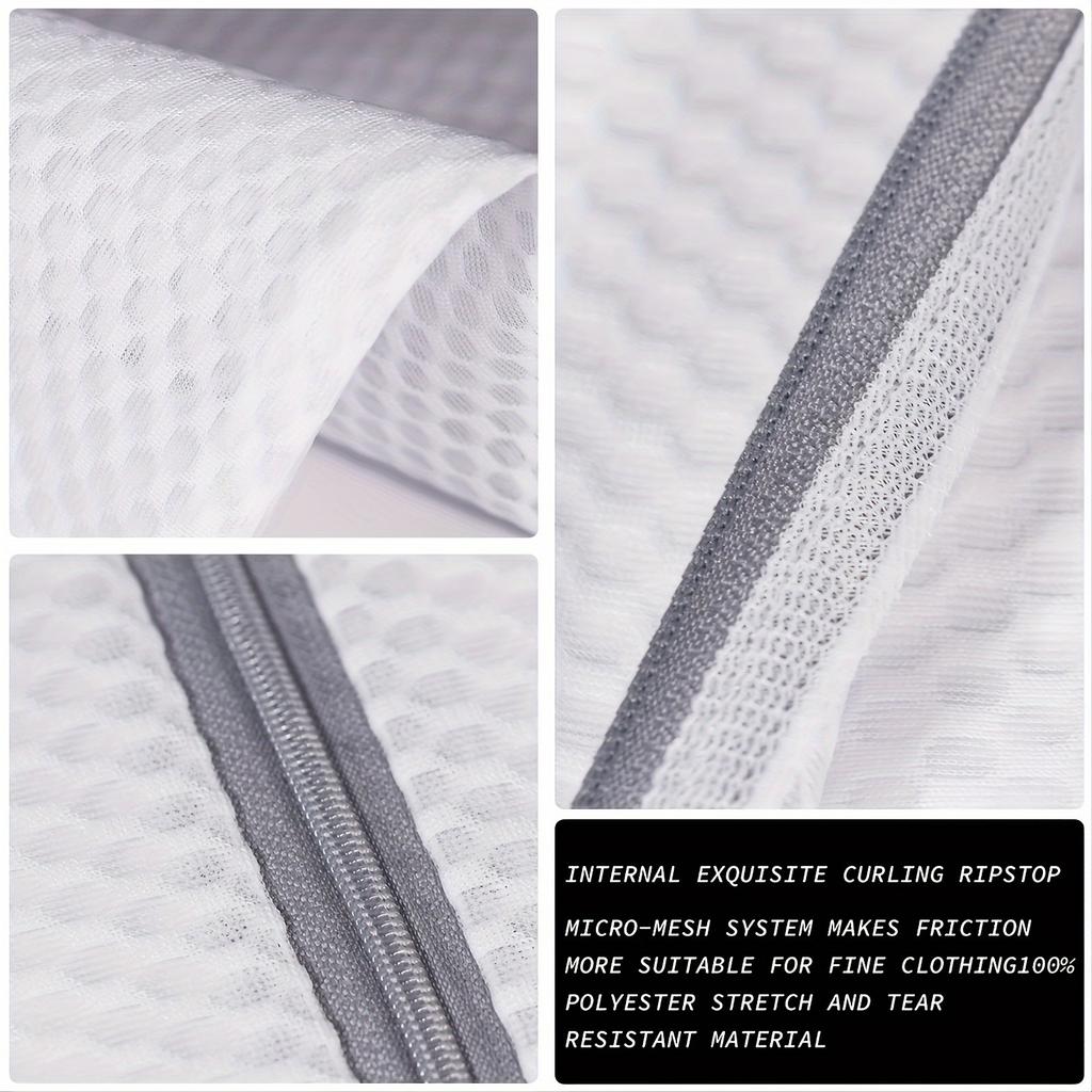 Durable Honeycomb Mesh Laundry Bags for Delicates, Reusable Delicate Wash Bag, Travel Organization Bag for Lingerie, Clothes, Jeans,Sock, Laundry Bags