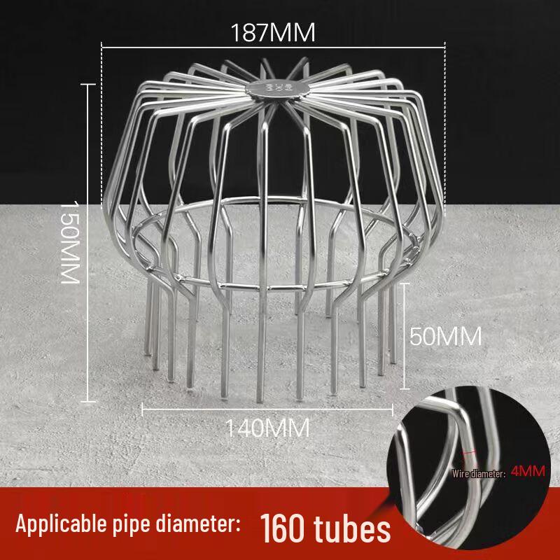 Langsaizebo 304 Stainless Steel Rooftop Drain Filter Mesh