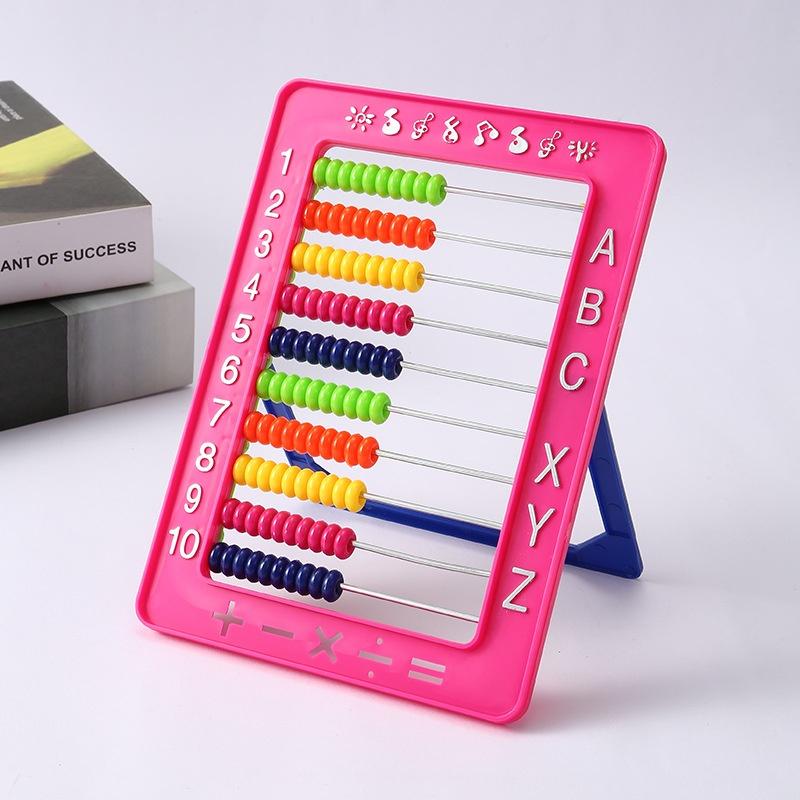 

1 шт. Монтессори Числовые Арифметические Счёты Классическая Развивающая Счётная Игрушка 100 Бусин Дошкольные Математические Обучающие Игрушки Подарок для Малыша 5