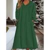 New Autumn Winter Casual Plush Hooded Long Sleeve Dress For Women Warm Home Wear Everyday Comfort Loose Maxi Dresses Robe Femme