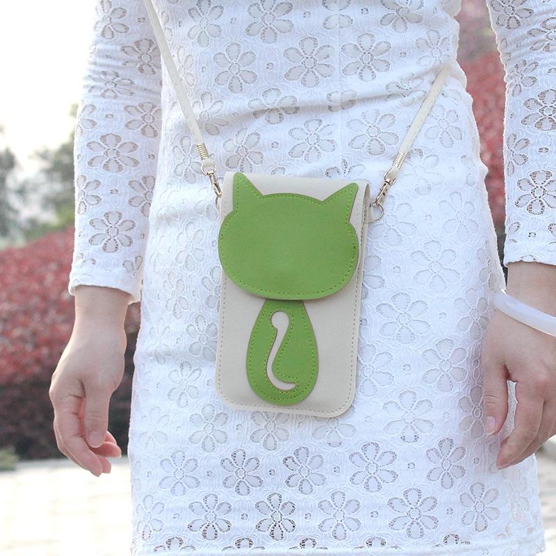 Elegante Damen Handy Geldbörse mit Tasche und zeitlosem Schultertaschen-Design