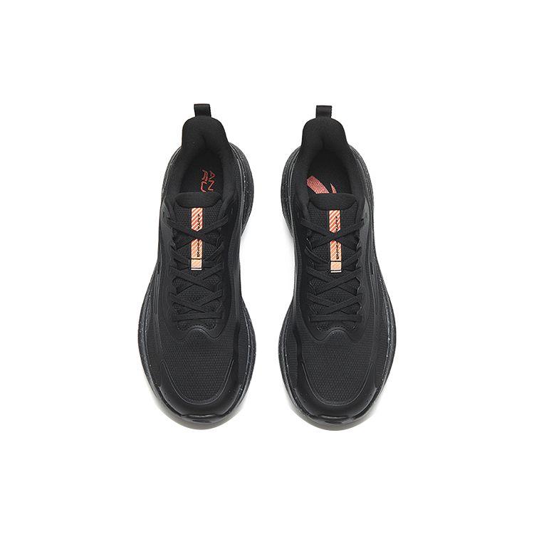 Anta Durable Low-Top Running Shoes Men Sneakers Black 112245571-5