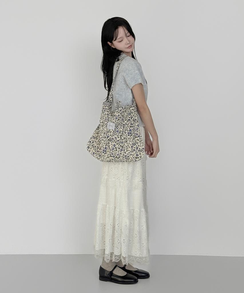 Atil Studio All-Season Oxford Graphic Shoulder Bag _ [Midnight Floral]