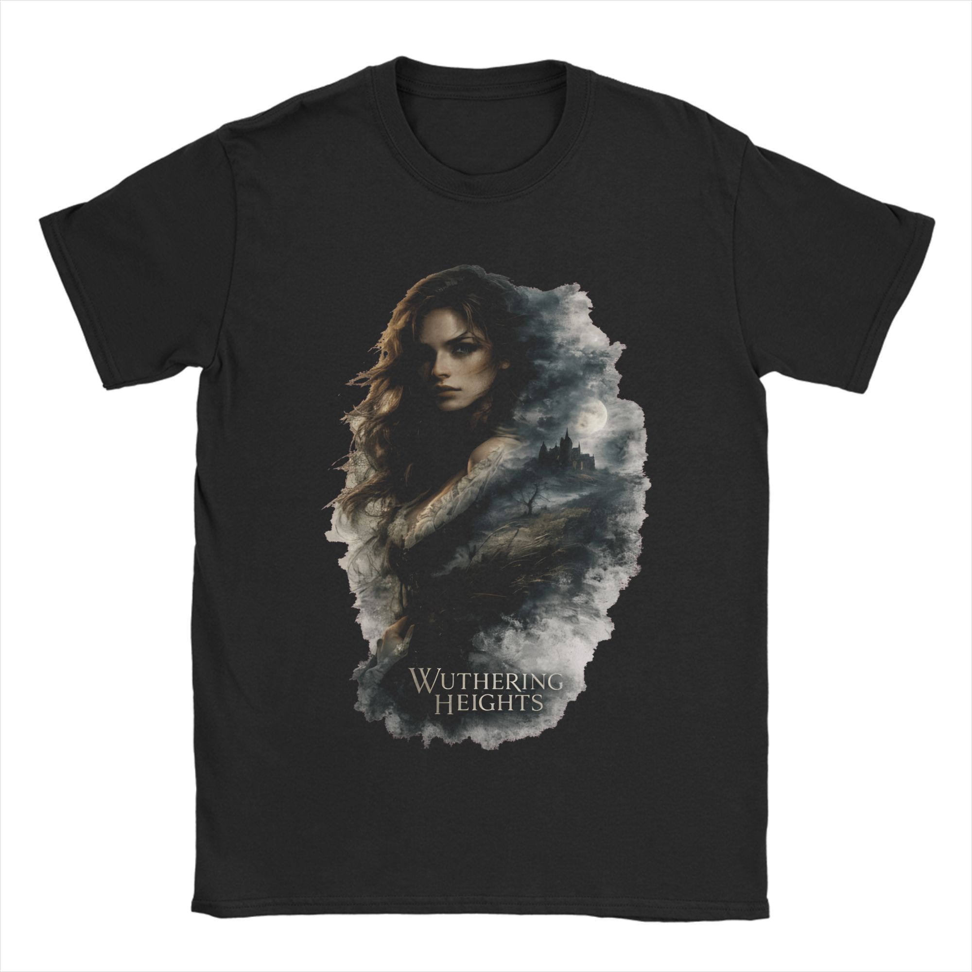 Men Wuthering Heights T Shirts  Cotton Clothing Casual Short Sleeve Crewneck Tees Summer TShirt S