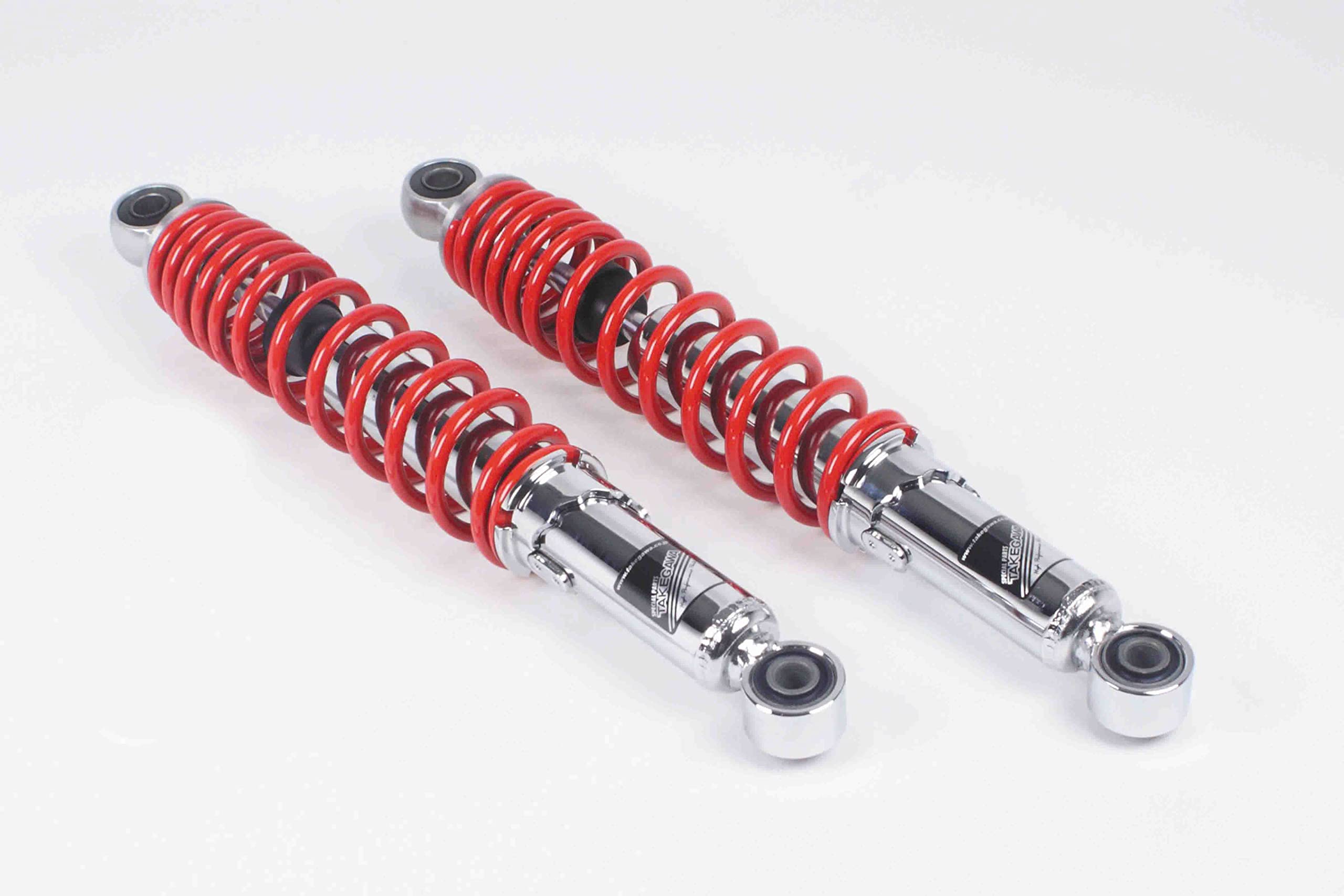 Special Parts Takegawa Rear Shock Set of for Super Cub (TAKEGAWA) Absorber, Red, 2, Cub/Little 06-04-0169