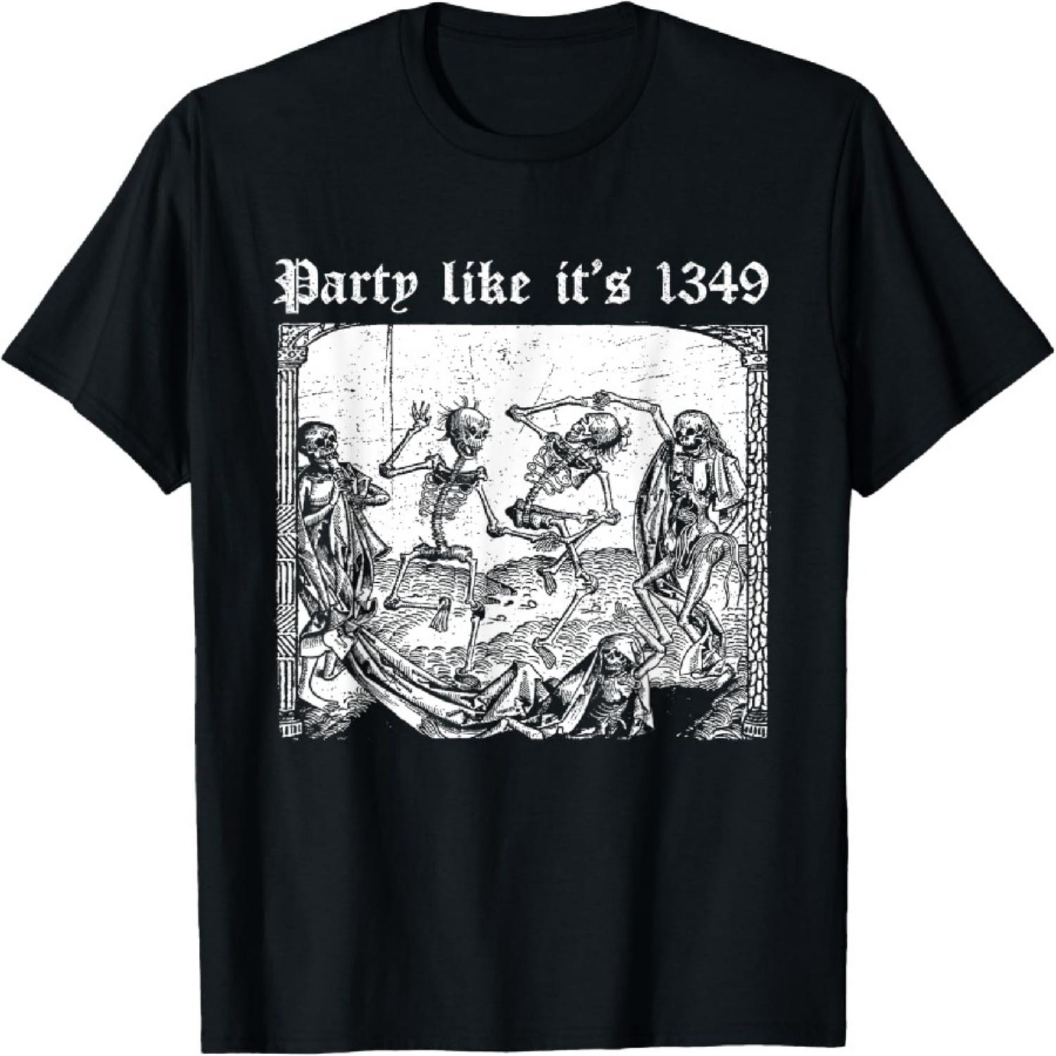 Party like it s 1349  BLACK DEATH EUROPEAN TOUR Plague Rat T-Shirt S чёрный