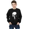 Marvel Boys The Punisher Spray Skull Sweatshirt