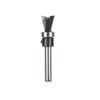 Anti Kickback Router Bit Bottom Bearing Dovetail Bit Anti Kickback Design C3 Micro-grain Carbide Clean Cutting High Hook Angles