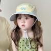 Quick-dry Cartoon Bucket Hat Car Children's Fisherman Hat Breathable Summer Kid Sun Hat  Boy