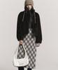 Nick&Nicole Logo Pocket Half Shoulder Bag_Ivory