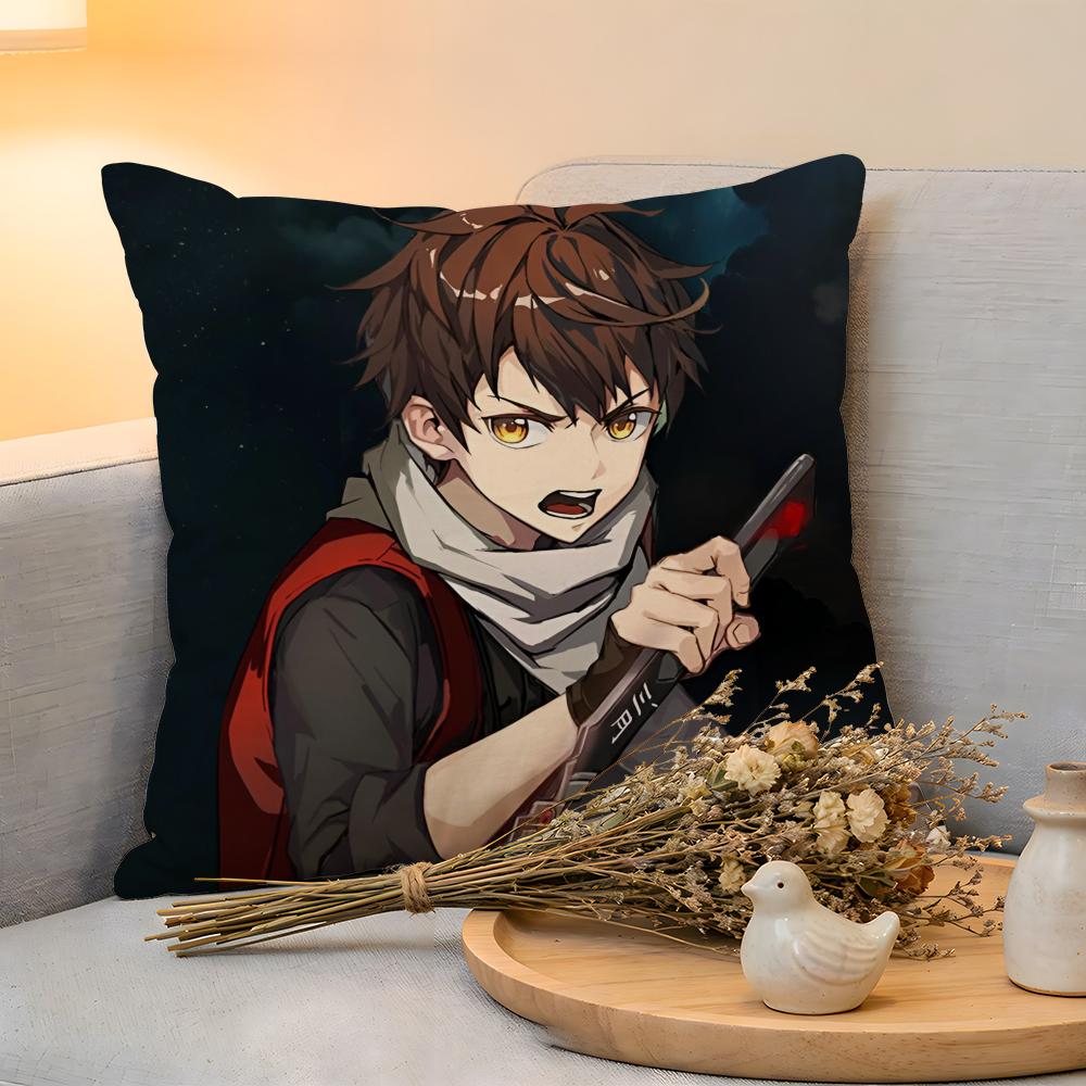 Cushion Cover Linen SkinFriendly Soft Decorative Case For Sofa Home Decor Korea Cartoon TTower Of God Pillow cover