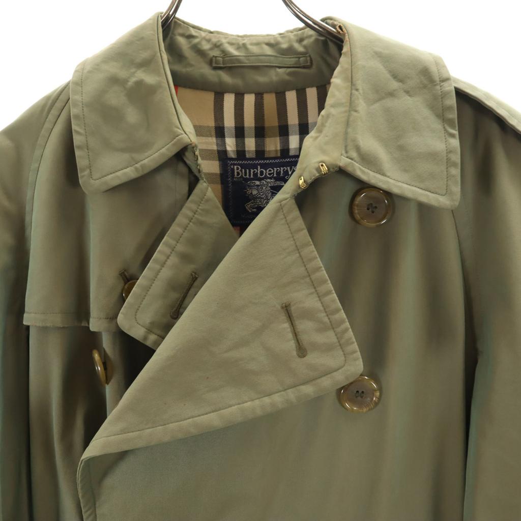 Burberrys 90s Made in England Old trench coat khaki Men's Used