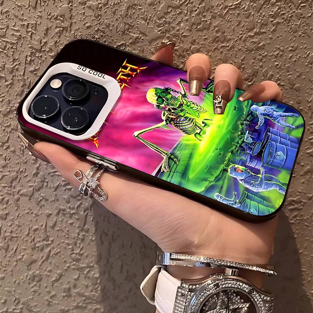 Rock Band Megadeths Phone Case For IPhone 17 Air 16 15 14 13 12 11 Pro Max Color Hard Cover