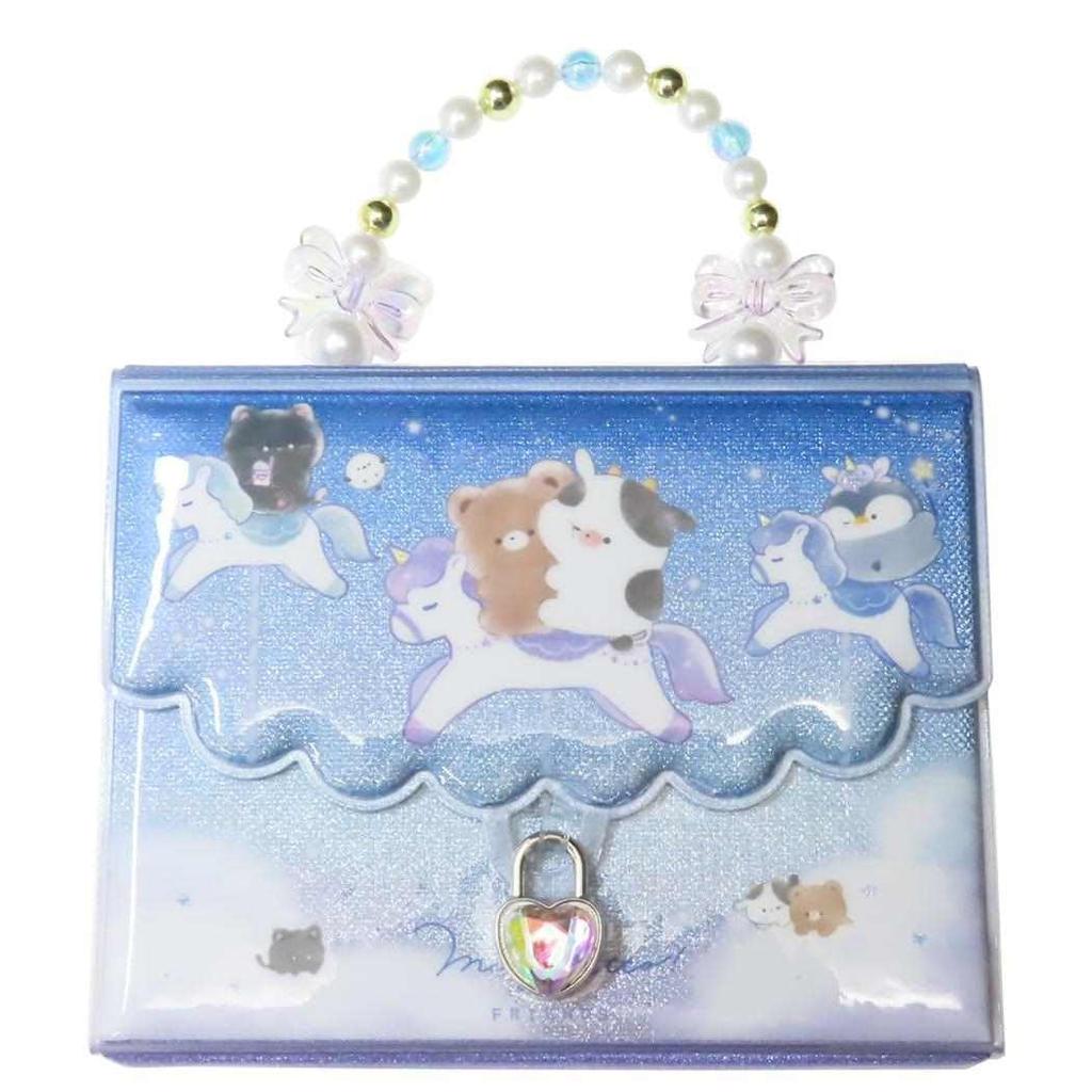 Lockable Bag My Sticker Friends [Sticker Book] Binder/Mugyutto