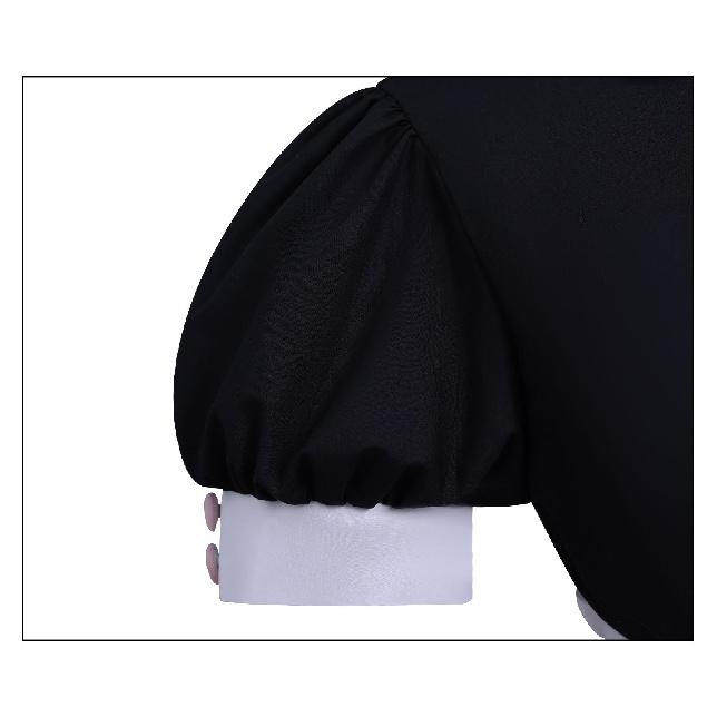 Miraculous Ladybug Marinette Maid Anime Maid-style Cosplay Dress Halloween Convention Outfit Pink Shorts