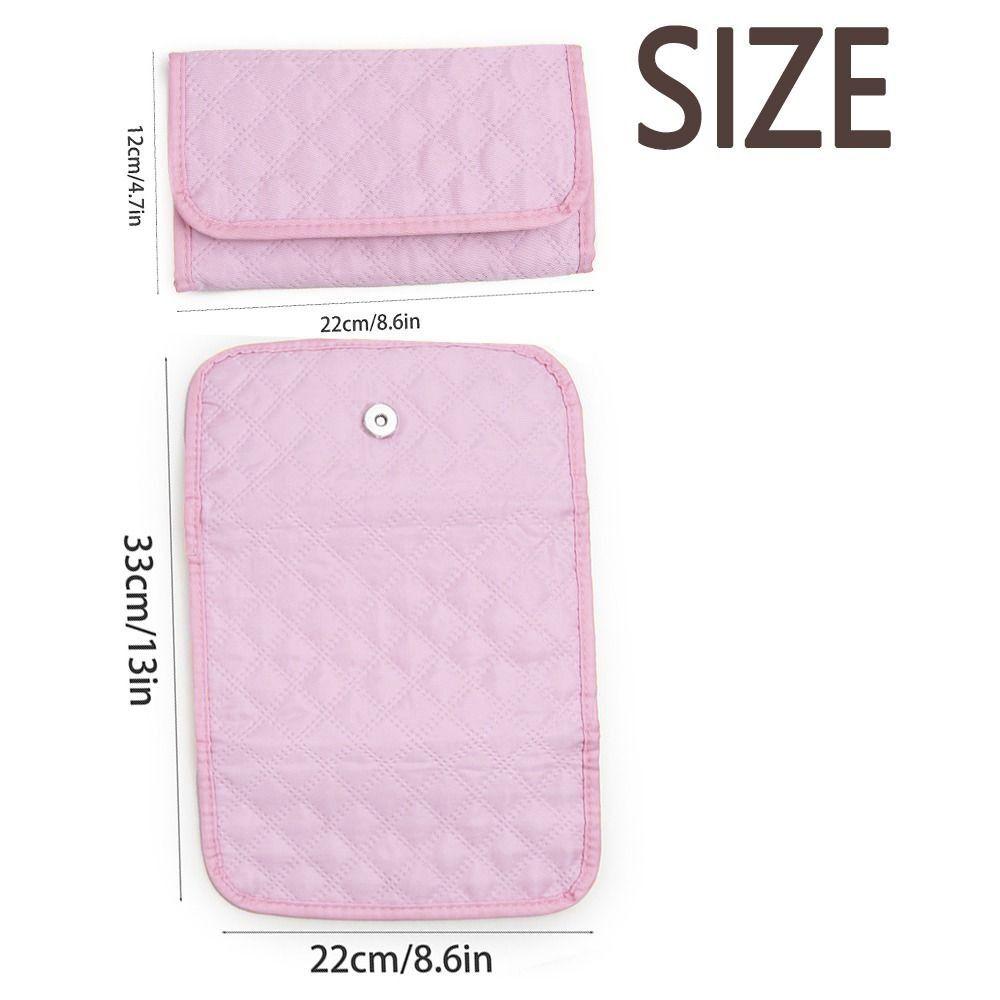 Soft Foldable Jewelry Organizer Portable Necklaces Storage Pouch  Earrings