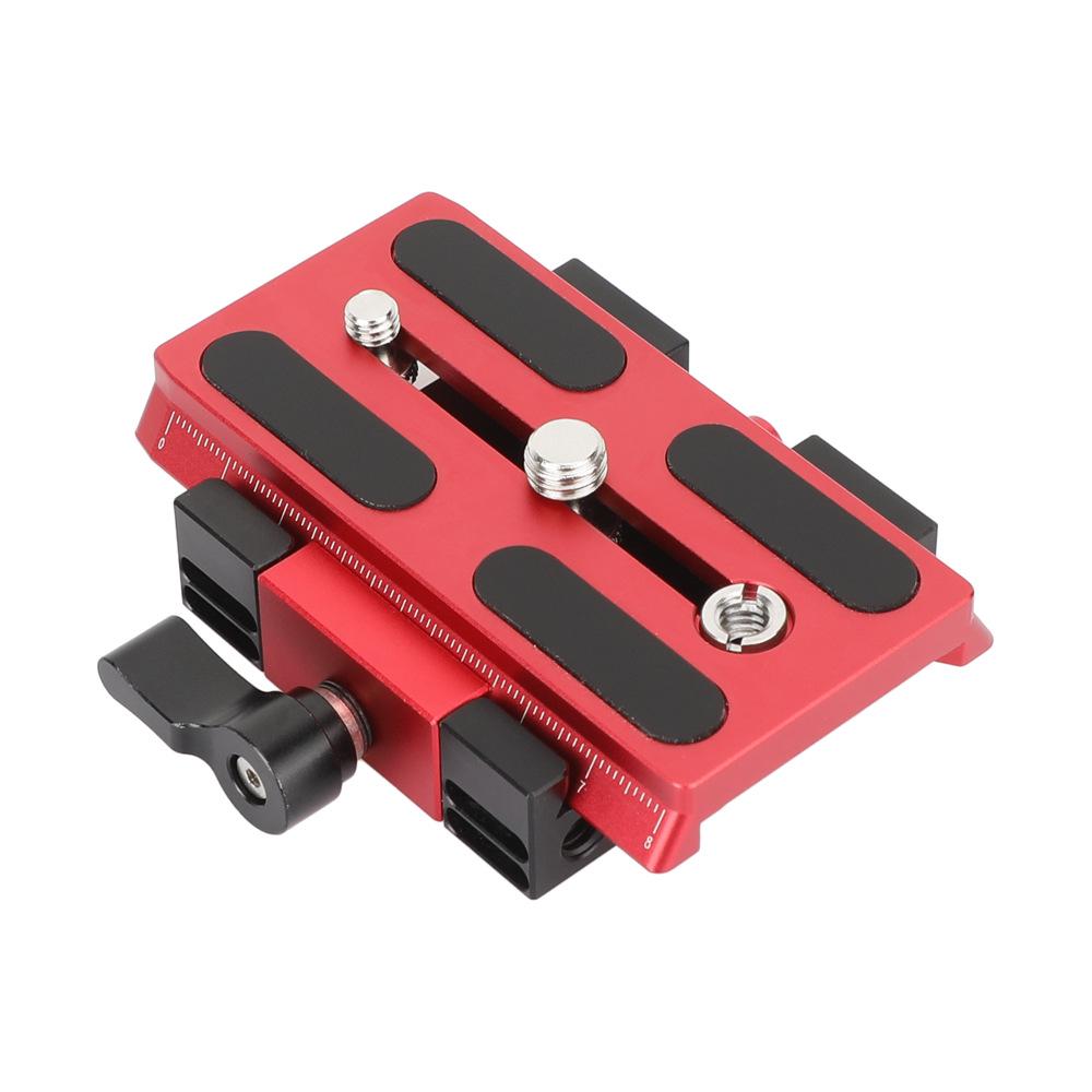 HDRIG Quick Release Plate Base Extension Kit for Manfrotto - Universal Camera Photography Accessory 3711
