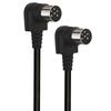 DIN 6Pin Cable Male To Male DIN Adapter Instrument Converter Adapter 6pin Sound Cord for Microphone Guitar