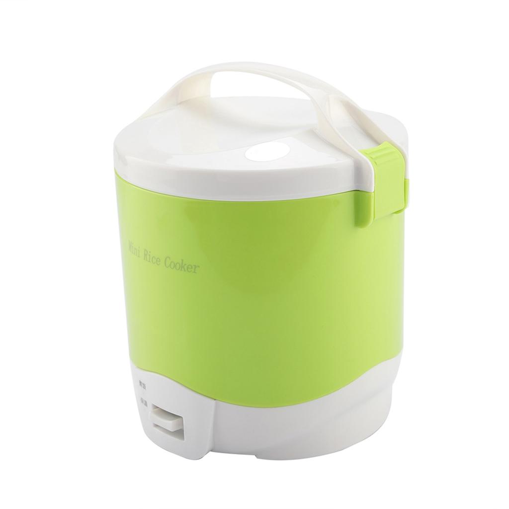 24V 180W 1,6L elektryczny przenośny wielofunkcyjny ryż gotowania parowiec dla samochodów (Zielony)