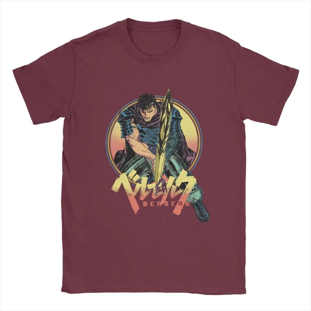 POMEL T-Shirt for Men Vintage Pure Cotton Tees Crew Neck Short Sleeve T Shirts Gift Idea Clothing