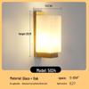 Nordic Solid Wood Wall Lamp - Modern Bedroom, Living Room, Hallway, Staircase, Balcony, Corridor Light Fixture.